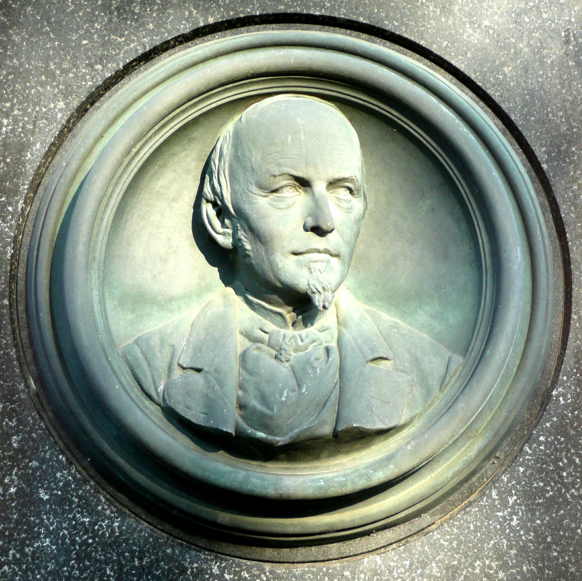 Portrait de Ferdinand Adolph Lange, fondateur de la manufacture en 1845