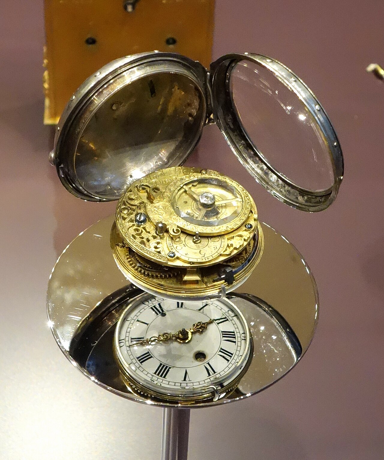Montre de poche à grande complication avec calendrier perpétuel