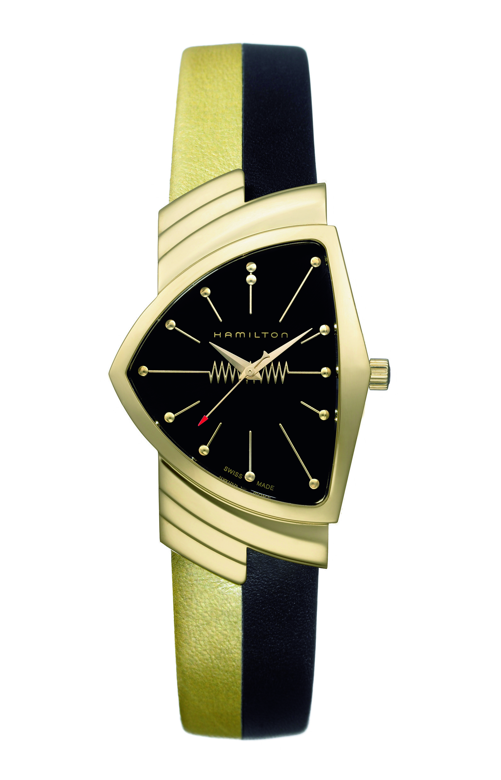 Montre Hamilton Ventura de 1957, premiere montre electrique au design triangulaire