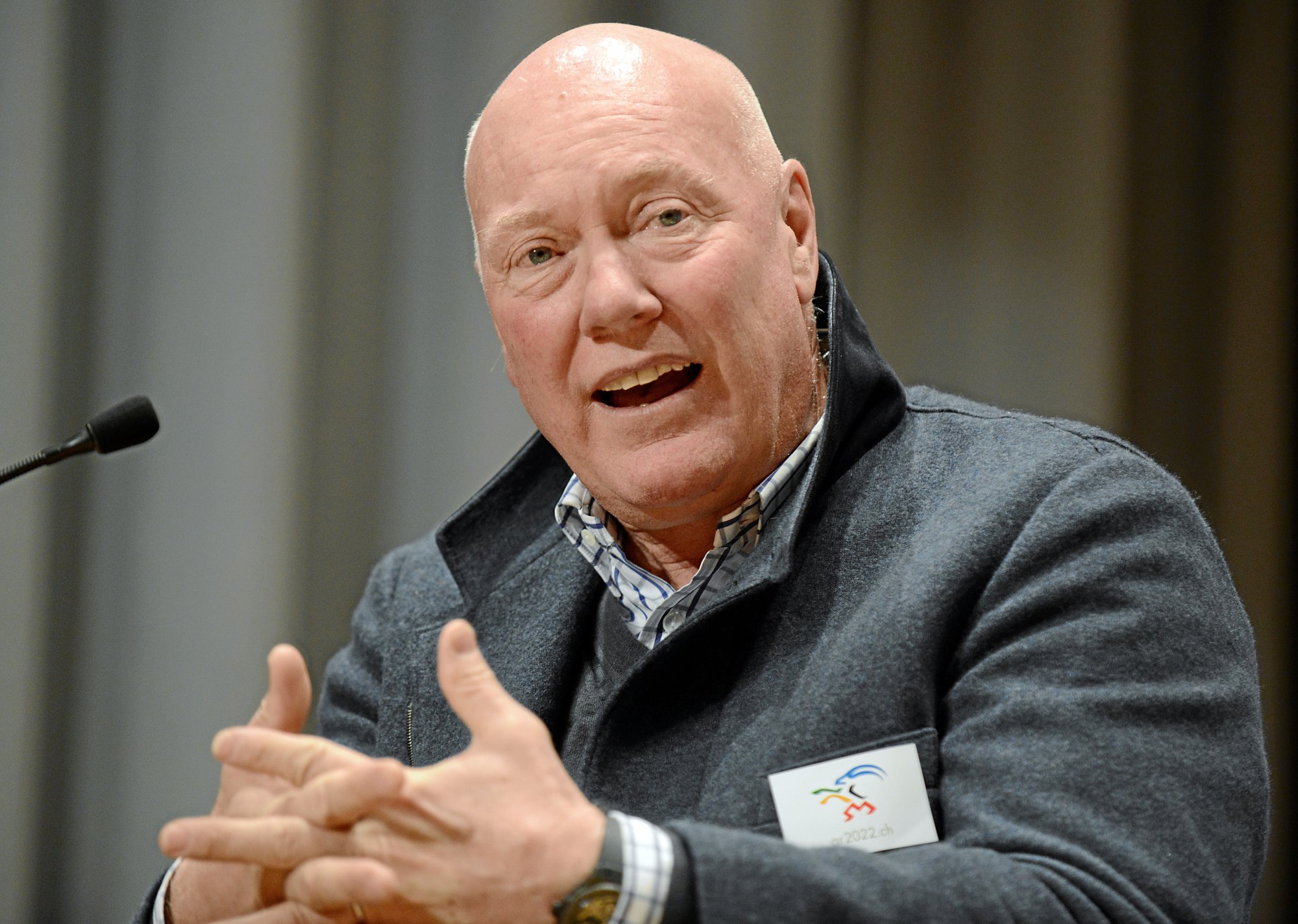 Jean-Claude Biver au Forum economique mondial de Davos en 2013