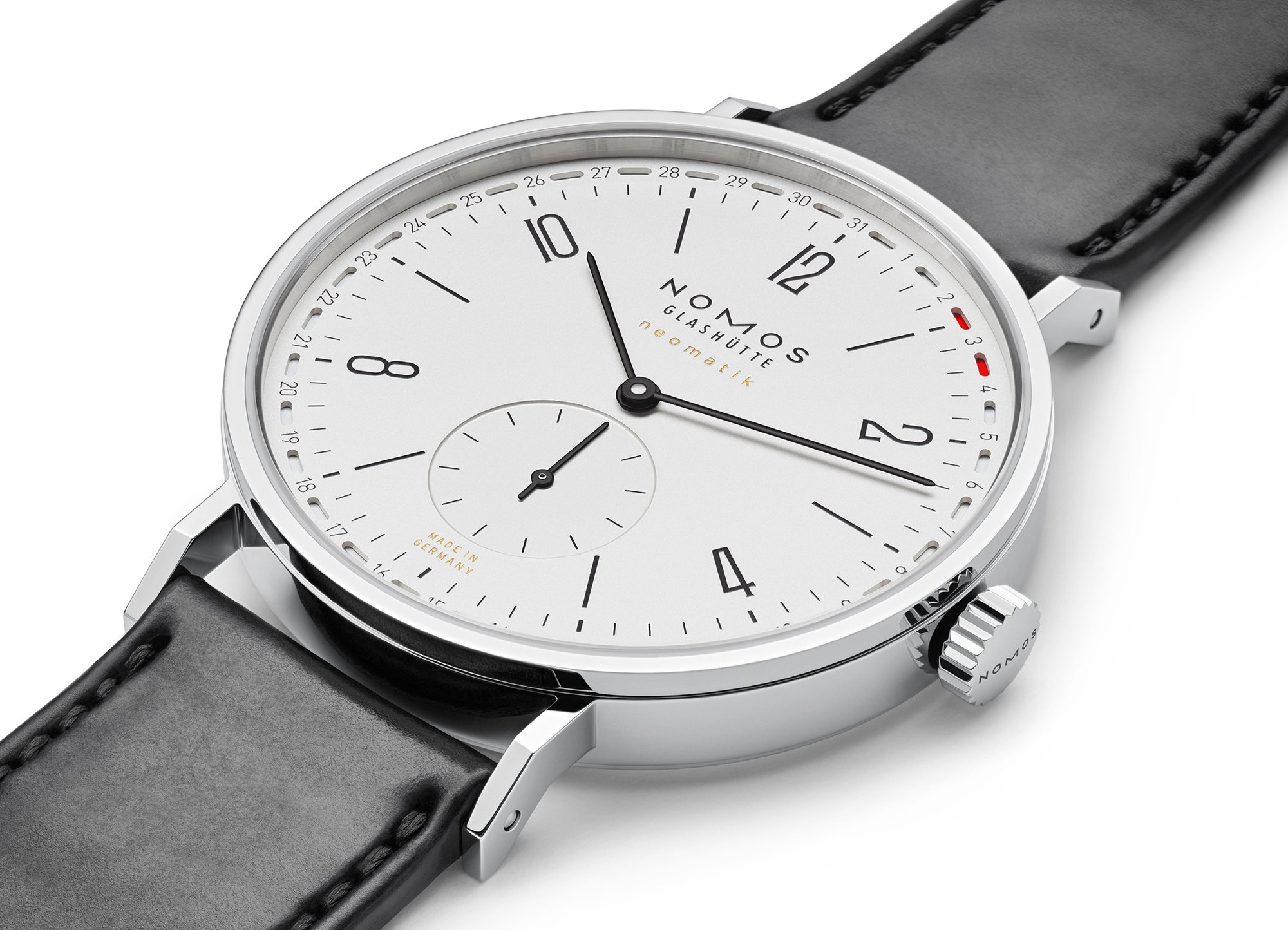 Nomos Tangente Neomatik 41 Update — calibre manufacture DUW 6101, vainqueur du GPHG 2018