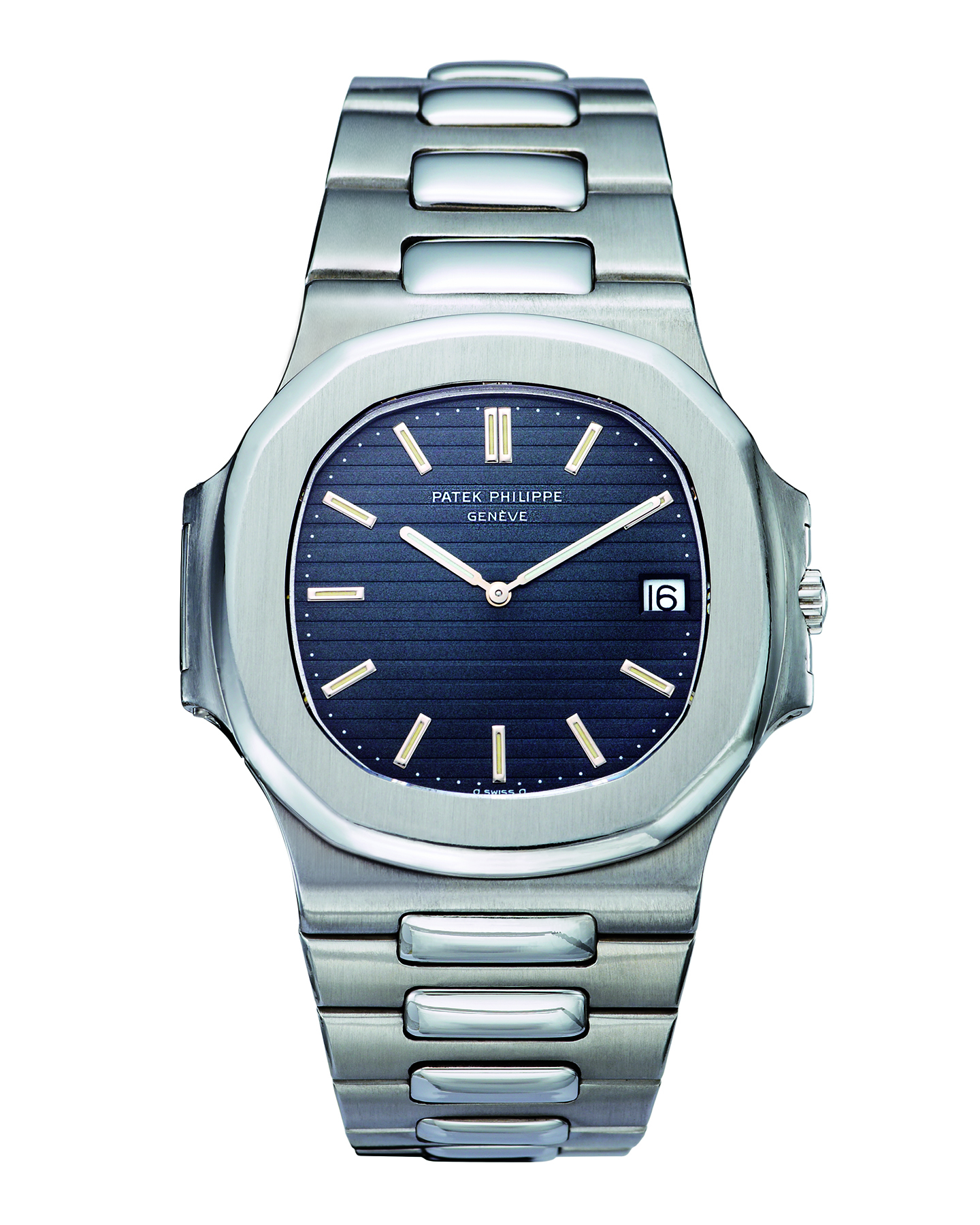 Patek Philippe Nautilus reference 3700/1A, le modele original dessine par Gerald Genta en 1976
