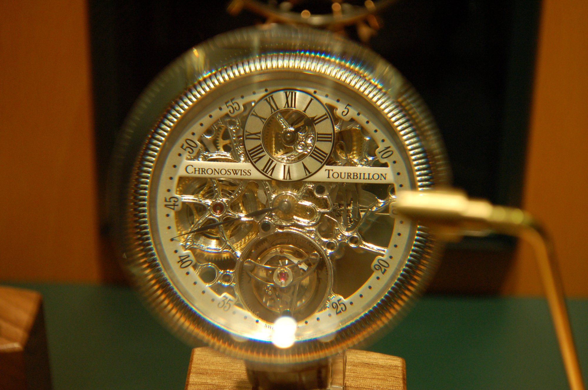 Mecanisme de tourbillon en fonctionnement, la complication maitrisee par Hajime Asaoka