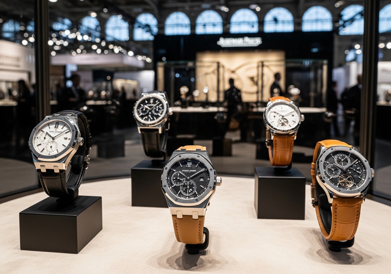 Cadran élégant de montre de luxe, gros plan sur un garde-temps raffiné